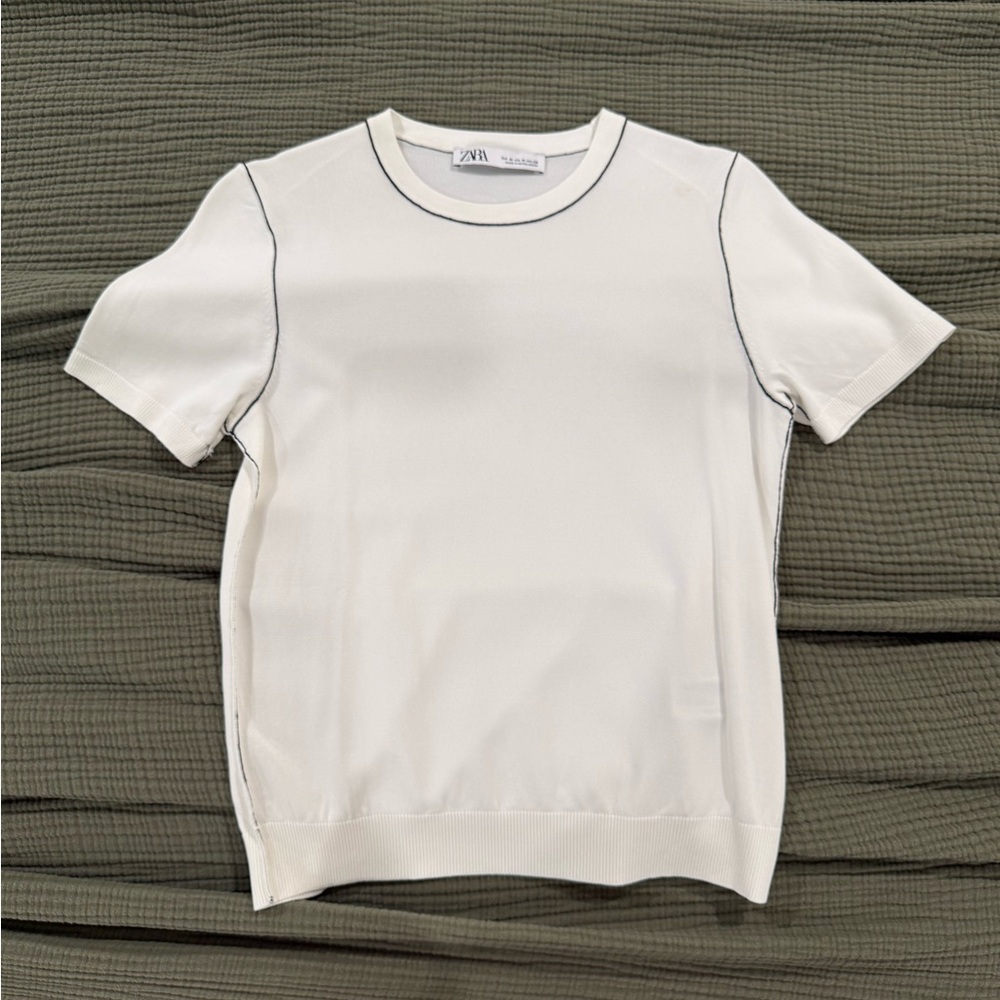 Zara sweater tee